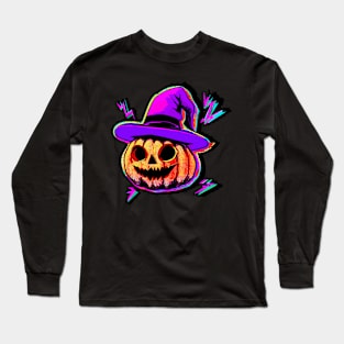 Halloween Pumpkin Long Sleeve T-Shirt